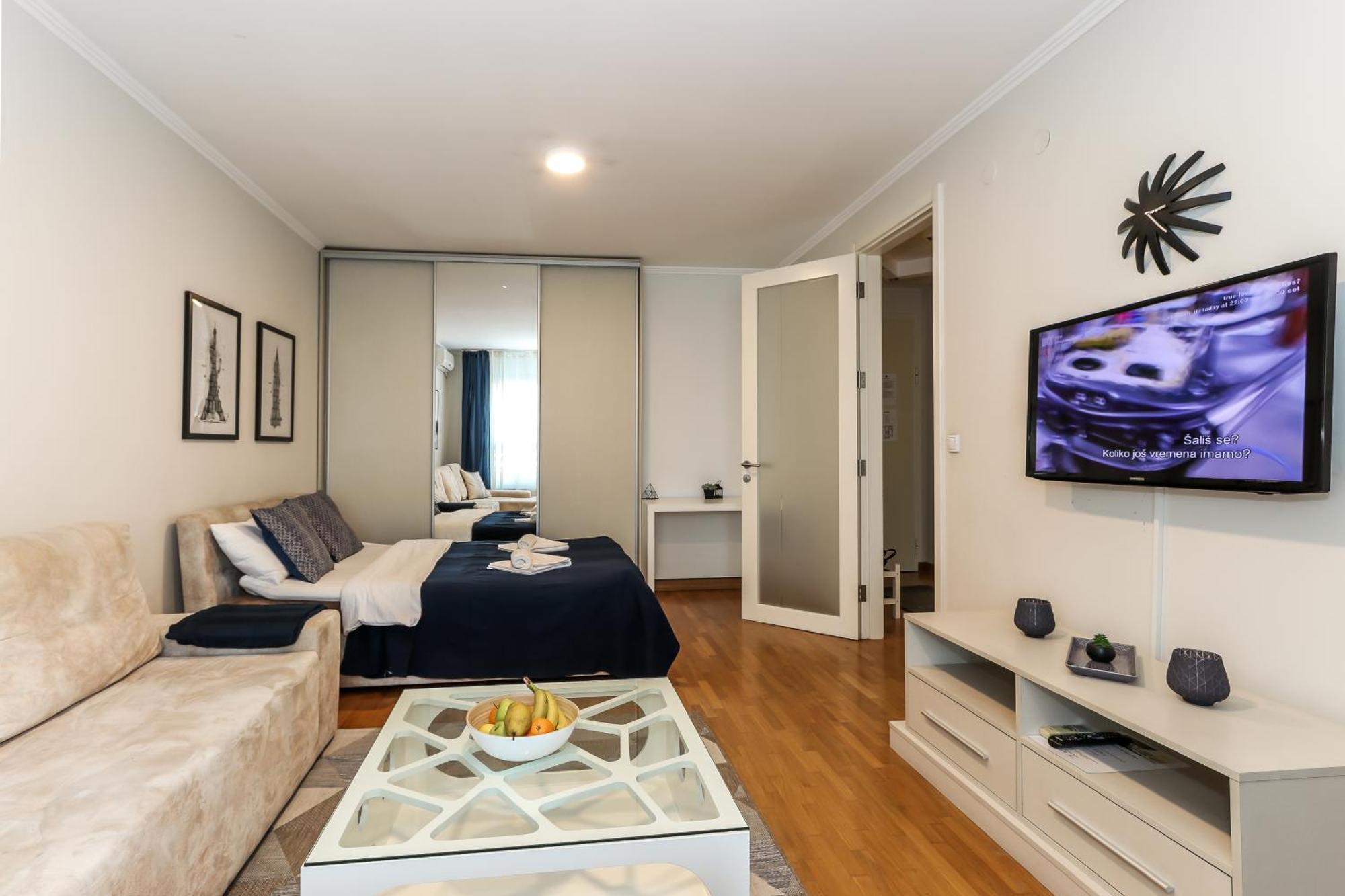 New Belgrade Apartments, Parking 5 Eur Per Day Zewnętrze zdjęcie